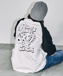 WEGO | WEGO/【24年春夏新作】グラフィックラグランBIGT(Tシャツ/カットソー)