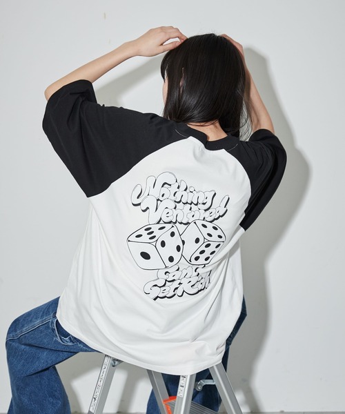 WEGO（ウィゴー）の「WEGO/グラフィックラグランBIGT（Tシャツ/カットソー・メンズ・その他1/その他2/その他6/その他4/その他3/その他5・MEDIUM/LARGE）」の22枚目の写真