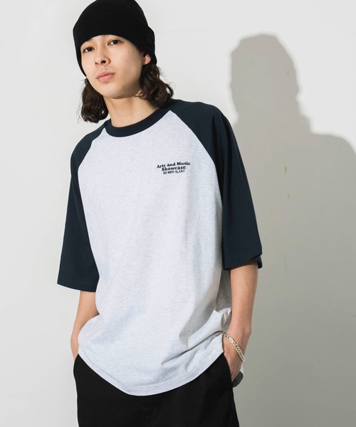 セール】WEGO/グラフィックラグランBIGT（Tシャツ/カットソー