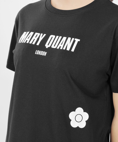 MARY QUANT（マリークワント）の「スタンダードロゴデイジー Tシャツ（Tシャツ/カットソー・レディース・ホワイト/ネイビー/ピンク/ブラック・M）」の13枚目の写真