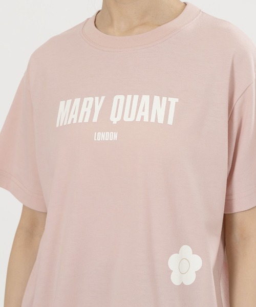 MARY QUANT（マリークワント）の「スタンダードロゴデイジー Tシャツ（Tシャツ/カットソー・レディース・ホワイト/ネイビー/ピンク/ブラック・M）」の17枚目の写真