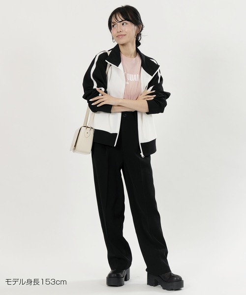 MARY QUANT（マリークワント）の「スタンダードロゴデイジー Tシャツ（Tシャツ/カットソー・レディース・ホワイト/ネイビー/ピンク/ブラック・M）」の19枚目の写真