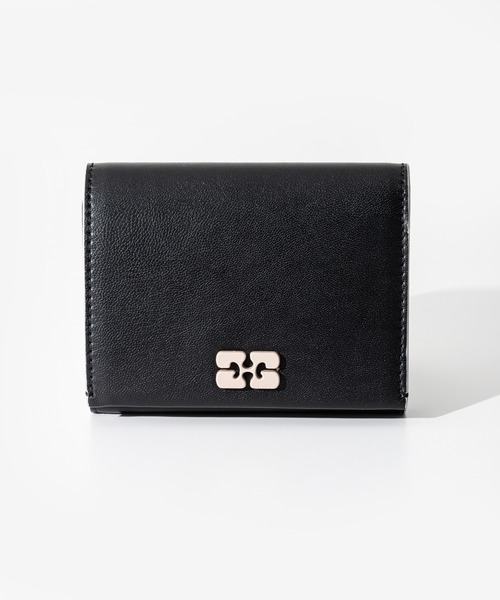 GANNI(ガニー)の「GANNI Ganni Bou Trifold ガニー ボウ 三つ折り財布(財布・レディース・ブラック・FREE)」の13枚目の写真