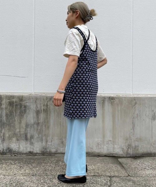 byYOUANCE（バイユアンス）の「ハイウエストタイトロングスカート（スカート・レディース・グリーン/ピンク/オレンジ/ブラック/サックスブルー/アイボリー/イエロー・FREE）」の15枚目の写真