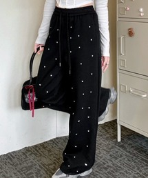 ビジュースタッズスウェットパンツ