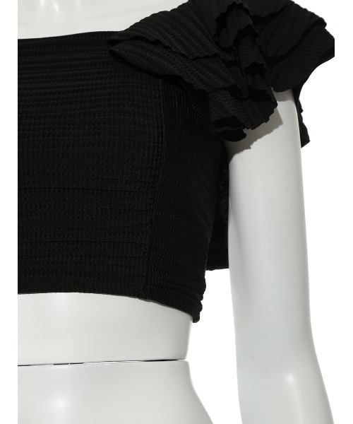 FRAY ID フレイ アイディー ショルダーフリルビキニ FRAY I.D（フレイアイディー）の「ショルダーフリルビキニ（水着