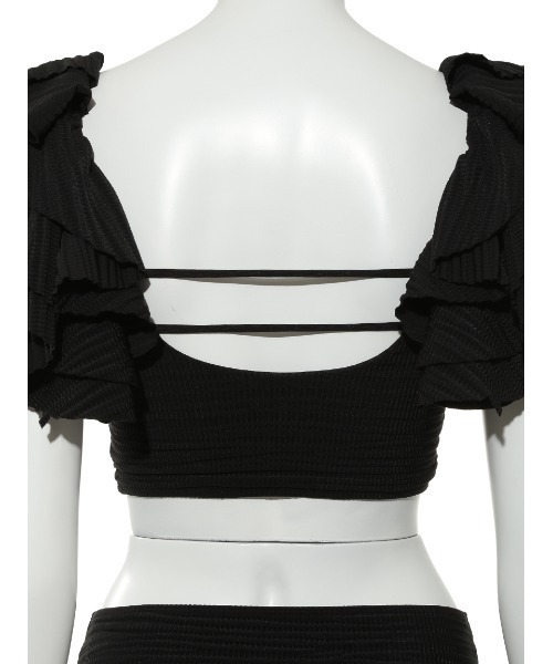 FRAY I.D（フレイアイディー）の「ショルダーフリルビキニ（水着