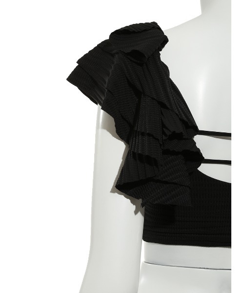 FRAY I.D（フレイアイディー）の「ショルダーフリルビキニ（水着