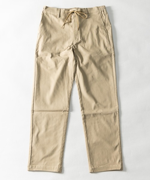 NYLAUS(ナイラス)の「スーパーストレッチ 2WAYドローコード テーパード イージーパンツ(チノパンツ・メンズ・モカ/ネイビー/オフホワイト/カーキ/ブラック/ベージュ/チェック/チャコール・LL/3L/M/L)」の5枚目の写真