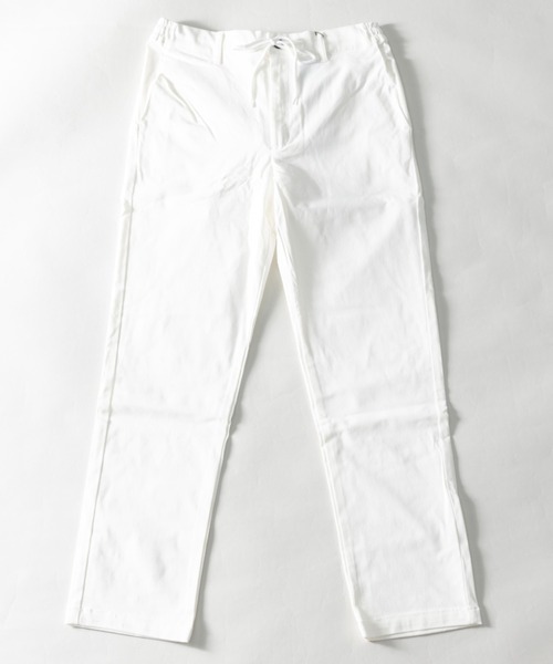 NYLAUS(ナイラス)の「スーパーストレッチ 2WAYドローコード テーパード イージーパンツ(チノパンツ・メンズ・モカ/ネイビー/オフホワイト/カーキ/ブラック/ベージュ/チェック/チャコール・LL/3L/M/L)」の2枚目の写真