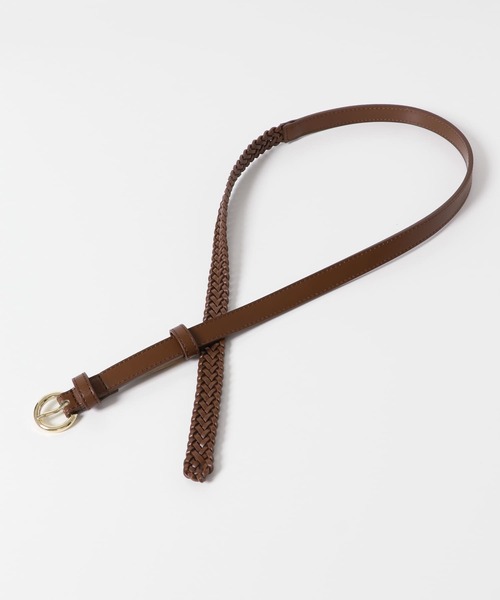 URBAN RESEARCH DOORS（アーバンリサーチドアーズ）の「メッシュ細ベルト（ベルト・レディース・ブラック/ダークブラウン・ONE）」の9枚目の写真