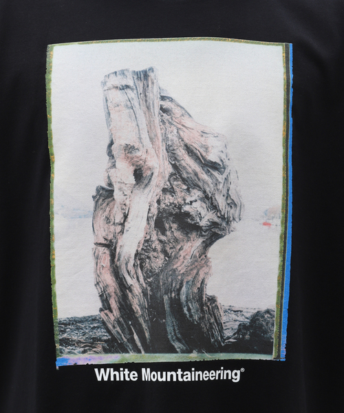 WHITE MOUNTAINEERING(ホワイトマウンテニアリング)の「【White Mountaineering】WANAKA PHOTO T-SHIRT WM2471529(Tシャツ/カットソー・メンズ・ブラック/ホワイト・3/2)」の12枚目の写真
