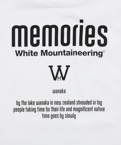 WHITE MOUNTAINEERING(ホワイトマウンテニアリング)の「【White Mountaineering】WANAKA PHOTO T-SHIRT WM2471529(Tシャツ/カットソー・メンズ・ブラック/ホワイト・3/2)」の15枚目の写真