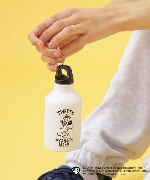 AVIREX（アヴィレックス）の「《LOONEY TUNES/AVIREX/RyuAmbe》BOTTLE（グラス/マグカップ/タンブラー・レディース・ホワイト・FREE）」の2枚目の写真