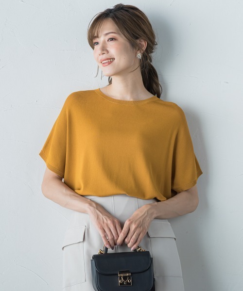 【セール】接触冷感フレンチプルオーバー ≪手洗い可能 / UV加工≫（ニット/セーター）｜ketty（ケティ）