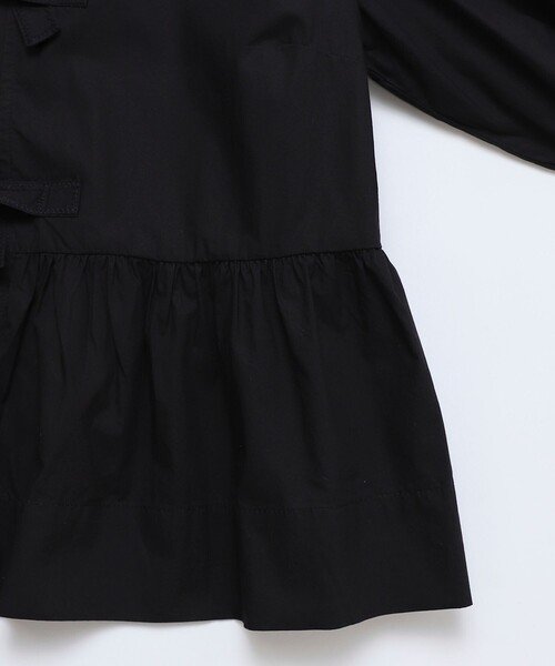 GANNI（ガニー）の「GANNI/ガニー COTTON POPLIN PEPLUM BLOUCE