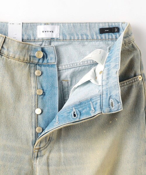 EYTYS（エイティス）の「＜EYTYS＞ BENZ BRONZE デニム パンツ（デニムパンツ・メンズ・ライトブルー・28inch/30inch）」の7枚目の写真