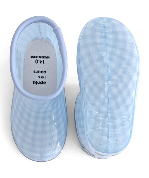 apres les cours(アプレレクール)の「モチーフレインシューズ(花・きょうりゅう)(レインシューズ・キッズ・ドット/チェック・15 /18/17/19/14/16)」の5枚目の写真