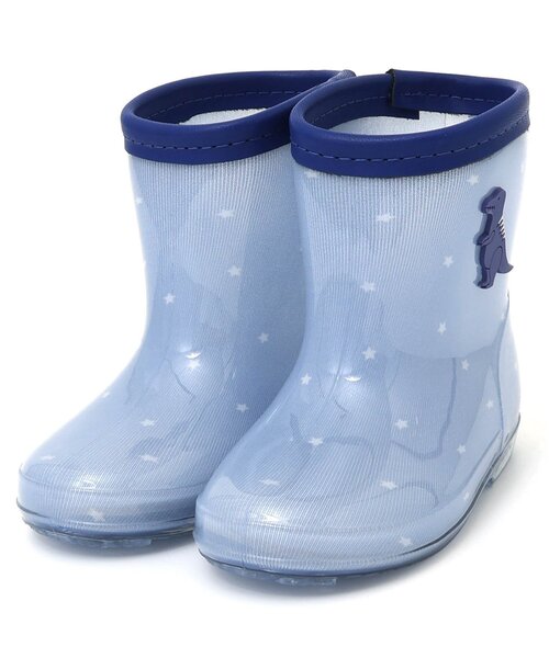 apres les cours(アプレレクール)の「モチーフレインシューズ(花・きょうりゅう)(レインシューズ・キッズ・ドット/チェック・15 /18/17/19/14/16)」の9枚目の写真