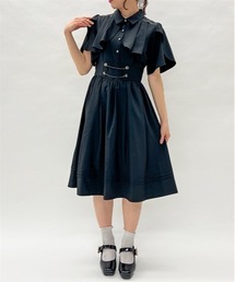 axes femme | チェーン付ハイウエストワンピース(ワンピース)
