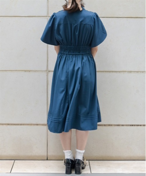 axes femme(アクシーズファム)の「チェーン付ハイウエストワンピース(ワンピース・レディース・レッド/ブラック/ブルーグリーン・FREE)」の9枚目の写真