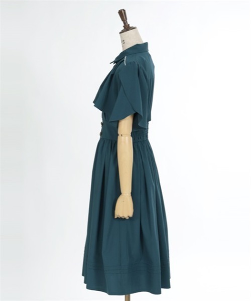 axes femme(アクシーズファム)の「チェーン付ハイウエストワンピース(ワンピース・レディース・レッド/ブラック/ブルーグリーン・FREE)」の13枚目の写真