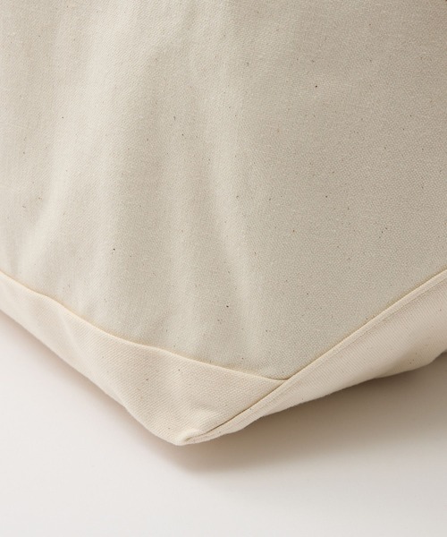 PARROTT CANVAS（パロットキャンバス）の「【PARROTT CANVAS】キャンバストート（トートバッグ・レディース・オフホワイト/ボルドー・フリー）」の8枚目の写真