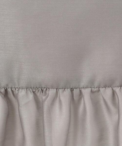 OPAQUE.CLIP（オペークドットクリップ）の「◆シアーキャミブラウス【洗濯機洗い可】（タンクトップ・レディース・マスタード/グレー/ブラック/ライトブルー/ブラウン系その他・00）」の9枚目の写真