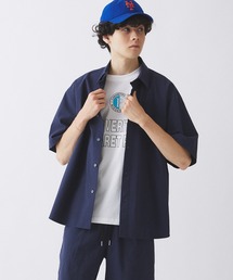 【ZOZO限定】Seersucker utility SH / シアサッカーユーティリティシャツ
