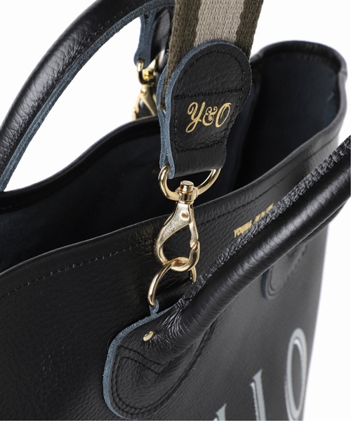 FRAMeWORK（フレームワーク）の「≪追加≫YOUNG&OLSEN 別注ストラップ付きHELLOバッグ2（ショルダーバッグ・レディース・ブラック/ホワイト・FREE）」の14枚目の写真