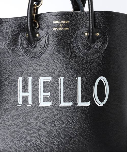 FRAMeWORK（フレームワーク）の「≪追加≫YOUNG&OLSEN 別注ストラップ付きHELLOバッグ2（ショルダーバッグ・レディース・ブラック/ホワイト・FREE）」の21枚目の写真