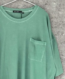 ピグメント オーバーサイズ ポケット Tシャツ