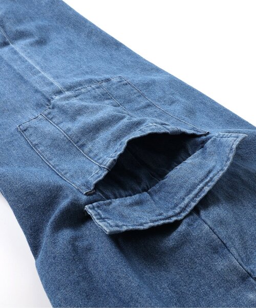 algy（アルジー）の「【上下セット】ドッキング風肩あきT&カーゴパンツセット（セットアップ・キッズ・ブラック/インディゴブルー・XX-SMALL/X-SMALL/SMALL/MEDIUM）」の8枚目の写真