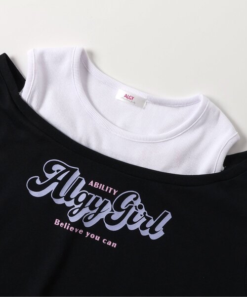 algy（アルジー）の「【上下セット】ドッキング風肩あきT&カーゴパンツセット（セットアップ・キッズ・ブラック/インディゴブルー・XX-SMALL/X-SMALL/SMALL/MEDIUM）」の15枚目の写真