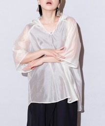 OSMOSIS | フーデッドプルオーバー(シャツ/ブラウス)