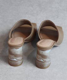 mirem（ミレム）の「Marble heel sandals（サンダル）」
