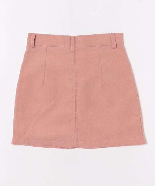 Mayree（メイリー）の「【URGE：】 台形カラー ハイウエスト ミニスカート スカパン（スカート・レディース・ブラック/ピンク・SMALL/MEDIUM/LARGE/X-LARGE）」の3枚目の写真