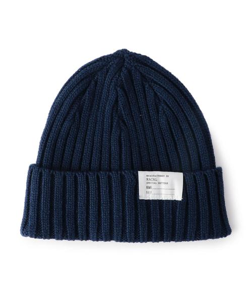 RACAL（ラカル）の「＜Racal＞STANDARD KNIT CAP 15FW/ニット帽◆（ニットキャップ/ビーニー・メンズ・オリーブ/ネイビー/ブラック/グレー/ブラウン/レッド・ONE）」の5枚目の写真