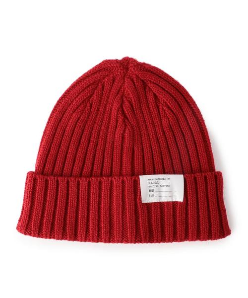 RACAL（ラカル）の「＜Racal＞STANDARD KNIT CAP 15FW/ニット帽◆（ニットキャップ/ビーニー・メンズ・オリーブ/ネイビー/ブラック/グレー/ブラウン/レッド・ONE）」の6枚目の写真