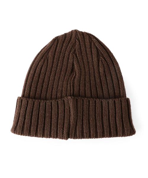 RACAL（ラカル）の「＜Racal＞STANDARD KNIT CAP 15FW/ニット帽◆（ニットキャップ/ビーニー・メンズ・オリーブ/ネイビー/ブラック/グレー/ブラウン/レッド・ONE）」の7枚目の写真