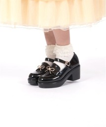 axes femme POETIQUE | リボン金具ローファー(ローファー)