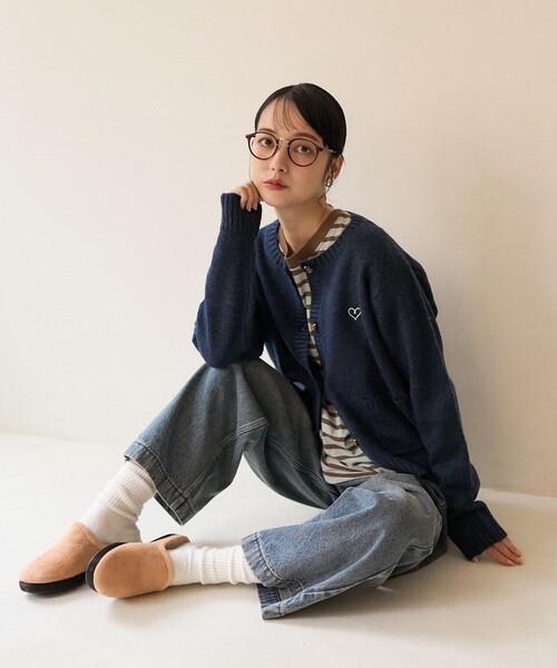 FREAK'S STORE(フリークスストア)の「Alberola × FREAK'S STORE/アルベローラ 別注 ムートンシューズ/スリッポン(スリッポン・レディース・ベージュ/ブラック・38/37/36)」の6枚目の写真