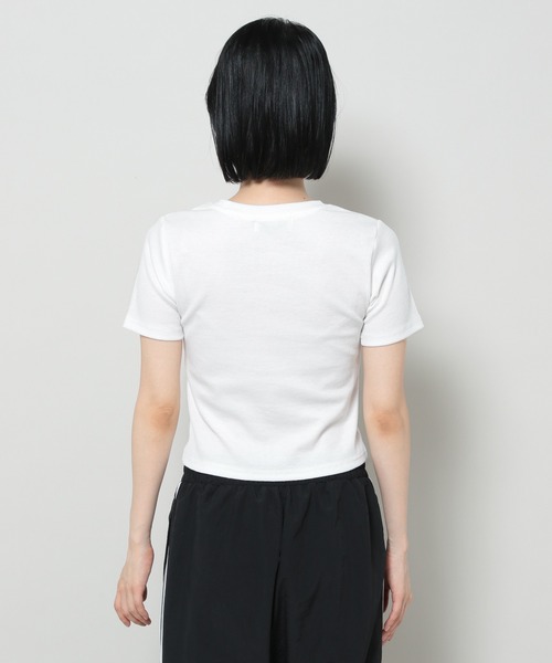 3.3 Field Trip （3.3フィールドトリップ）の「3.3 Field Trip／シシュウロゴリブT（Tシャツ/カットソー・レディース・ホワイト/ブラック・FREE）」の16枚目の写真