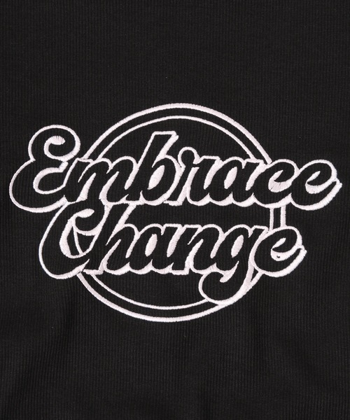 3.3 Field Trip （3.3フィールドトリップ）の「3.3 Field Trip／シシュウロゴリブT（Tシャツ/カットソー・レディース・ホワイト/ブラック・FREE）」の22枚目の写真