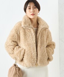 NOLLEY’S Sophi | フェイクシープファーショートブルゾン(ブルゾン)