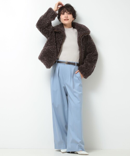 NOLLEY'S Sophi（ノーリーズソフィ）の「フェイクシープファーショート