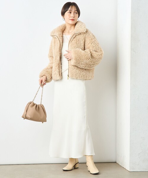 NOLLEY'S Sophi（ノーリーズソフィ）の「フェイクシープファーショート