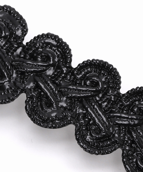 EDIT. FOR LULU（エディットフォールル）の「《追加3》レースバレッタ（バレッタ/ヘアクリップ・レディース・ブラウン/ブラック・38）」の13枚目の写真