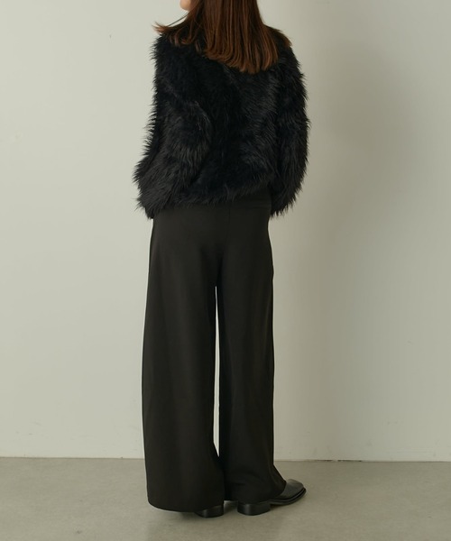 Lui's(ルイス)の「ワイドストレートパンツ(その他パンツ・レディース・オフホワイト/ブラック/グレー・36/38)」の17枚目の写真