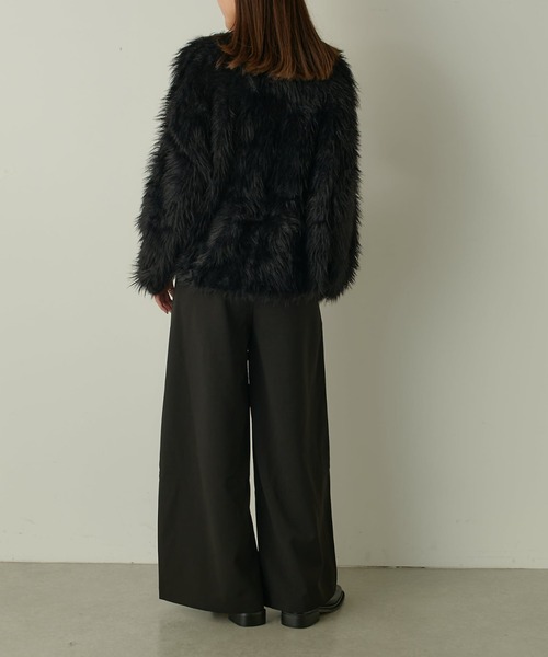 Lui's(ルイス)の「ワイドストレートパンツ(その他パンツ・レディース・オフホワイト/ブラック/グレー・36/38)」の20枚目の写真